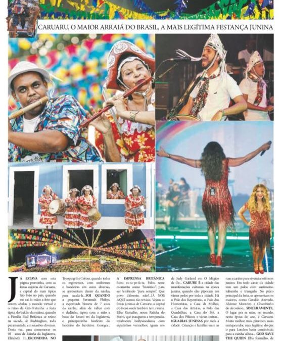 Festa Junina de Caruaru é destaque no Jornal do Brasil