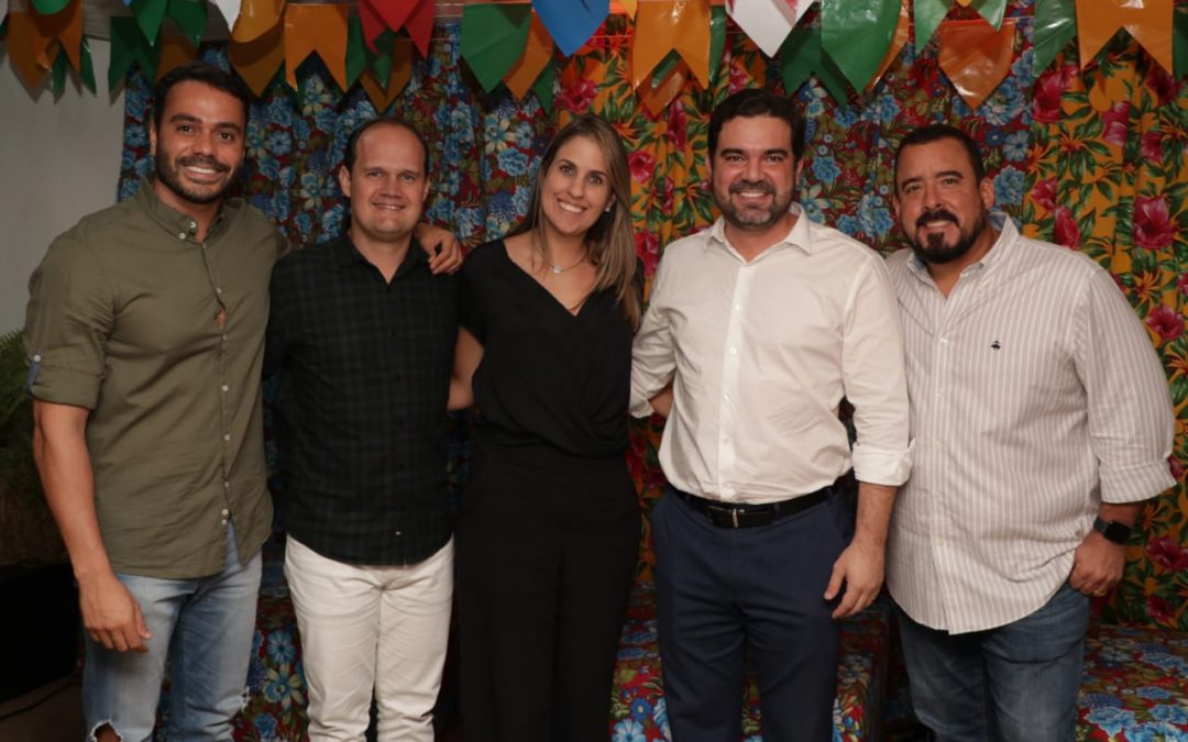 Lançamento oficial da loja do Forró do Piupiu no Bahia Shopping.