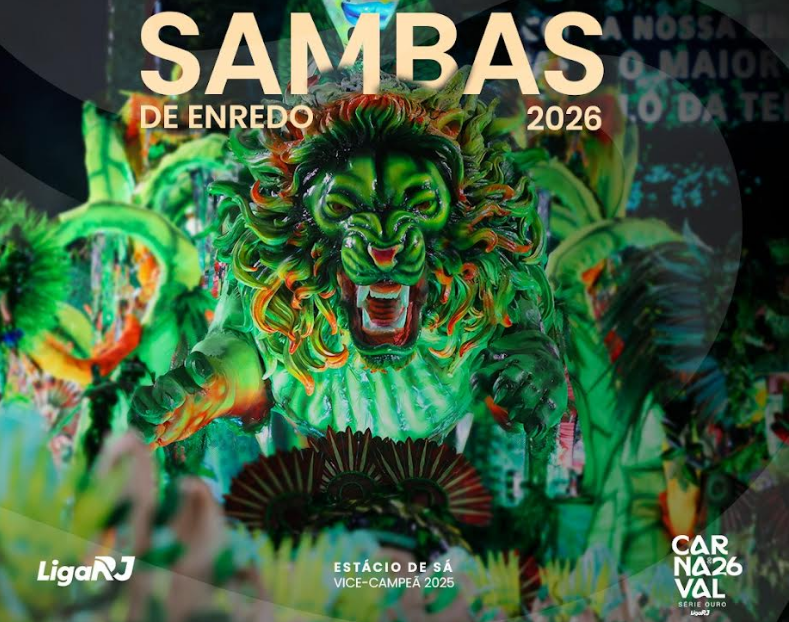 Estácio de Sá é destaque na capa do álbum da Série Ouro 2026